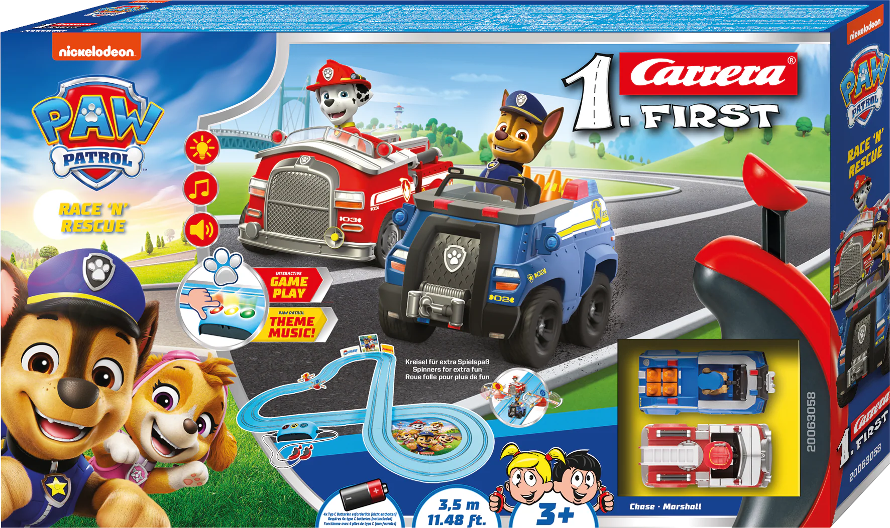 20063058 Carrera First PAW PATROL - Race 'N' Rescue