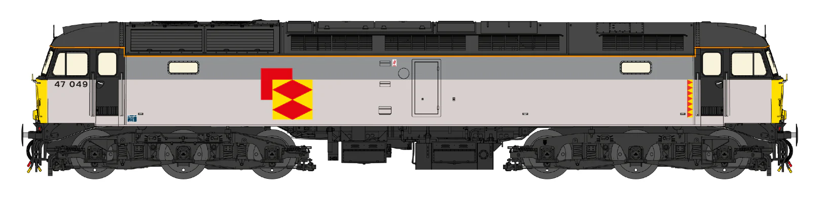 Class 47 Railfreight Distribution No.47049 Diesel Locomotive - DCC Sound - Image 4