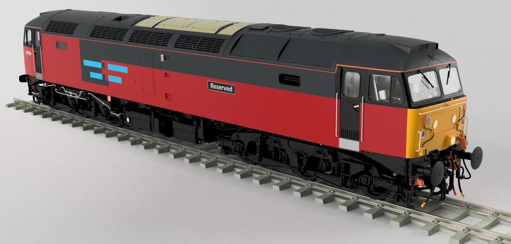 Class 47 Rail Express Systems 'Reserved' No.47770 Diesel Locomotive