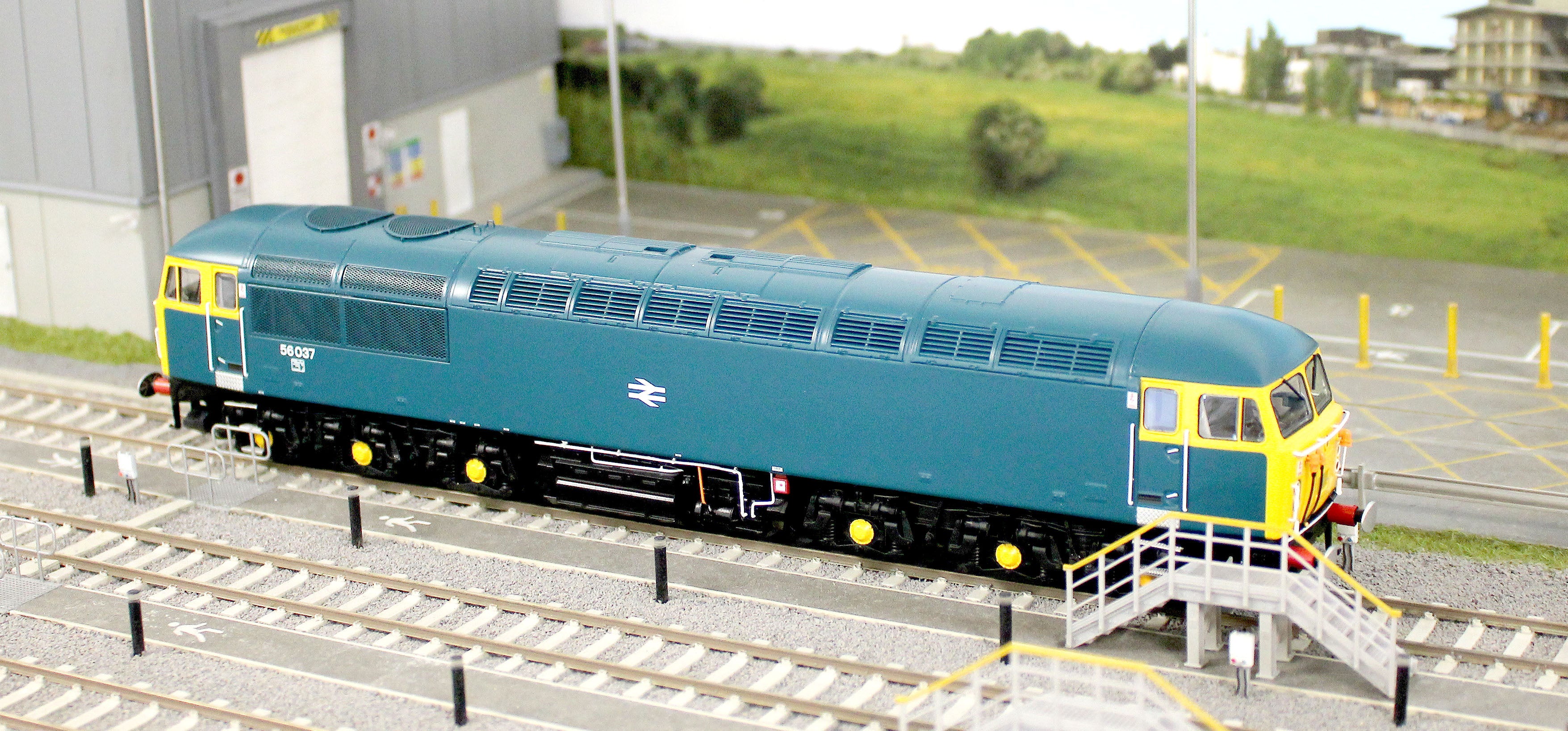CM - 56037 - BRB SF Class 56 BR Blue 'Richard Trevithick' No.56037 Diesel Locomotive - DCC Sound - Image 10