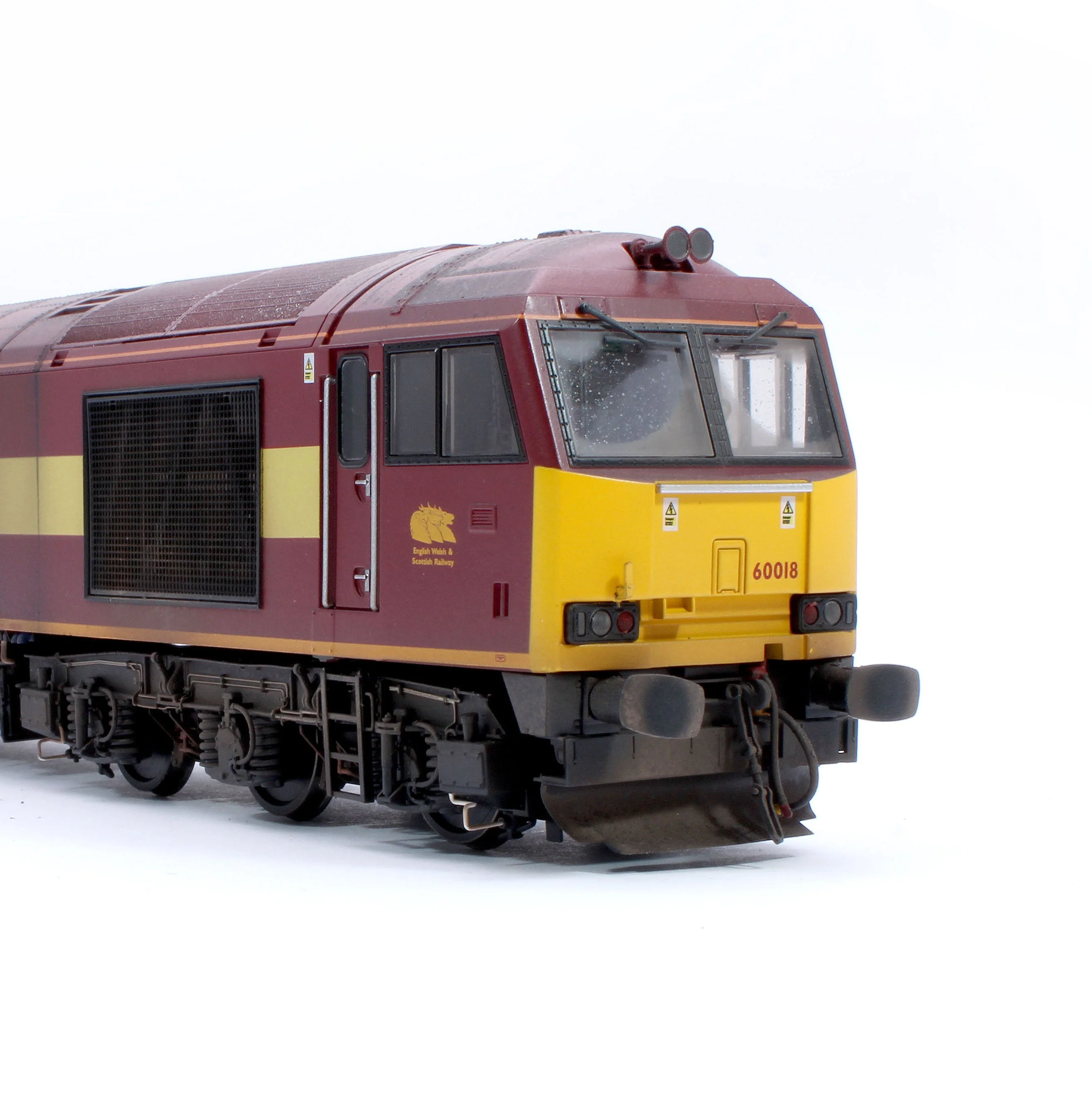 Pre-Owned Highly Detailed Premium Weathered Class 60 018 EWS Diesel Electric Locomotive - DCC Sound - Image 10