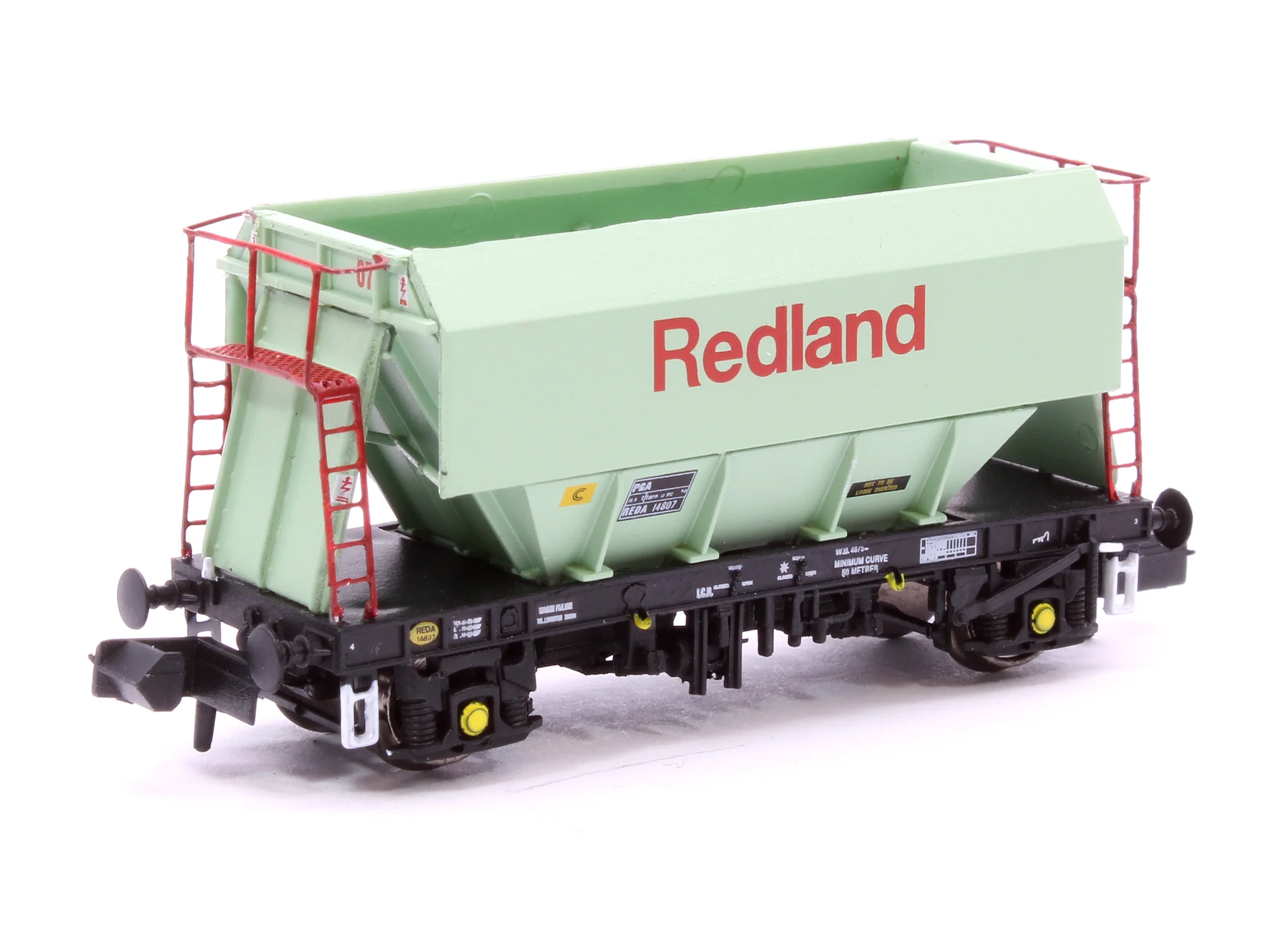 CM PG012 N (R) TP (C) Set of 3 Redland PGA 51T Hopper Wagons - Image 5