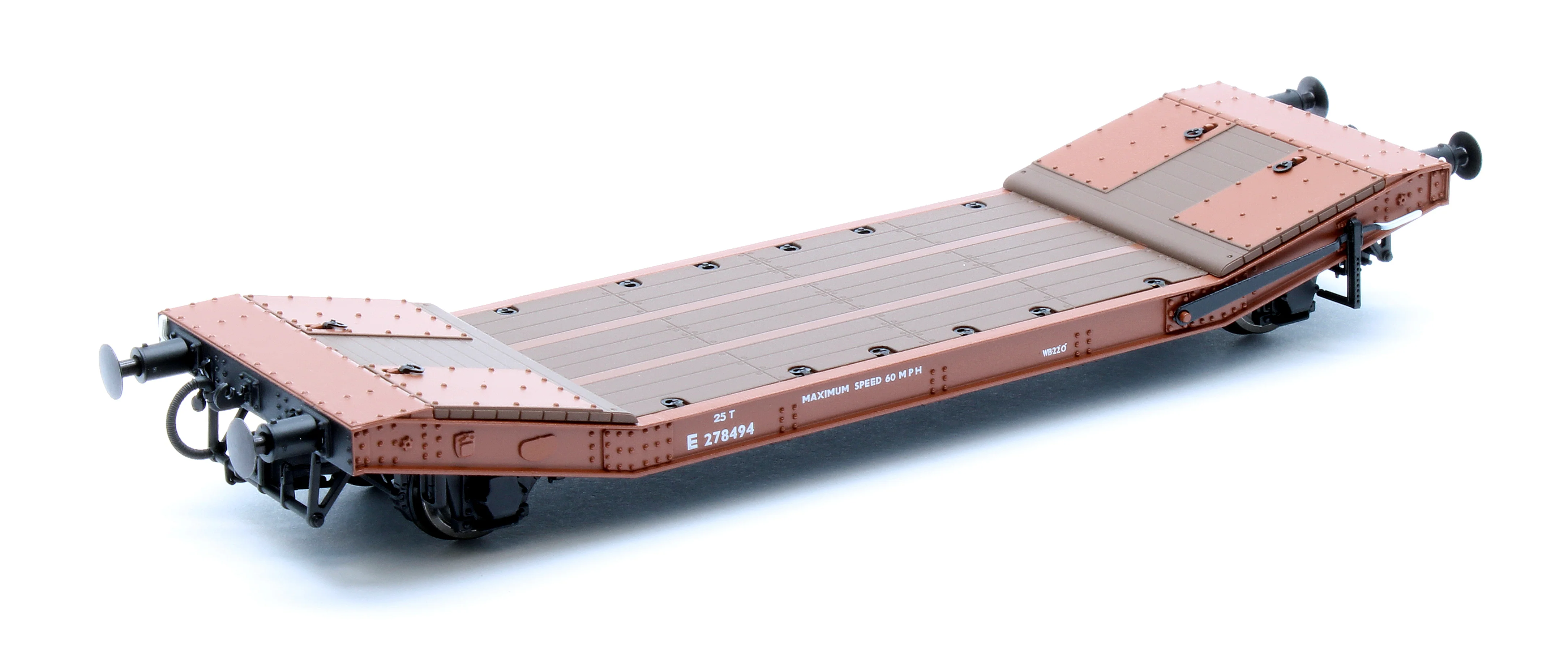 C3003B 25T Lowmac BR Bauxite Wagon E278494 - Image 2
