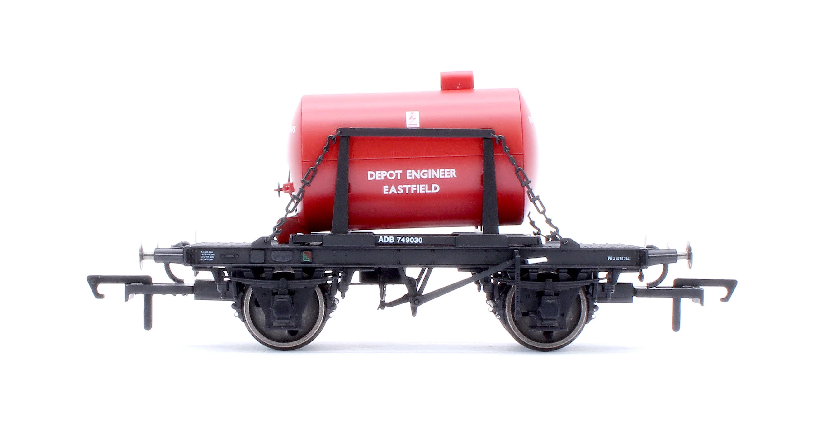 British Railways Eastfield Demountable Tank Wagon ADB749030 - Image 3