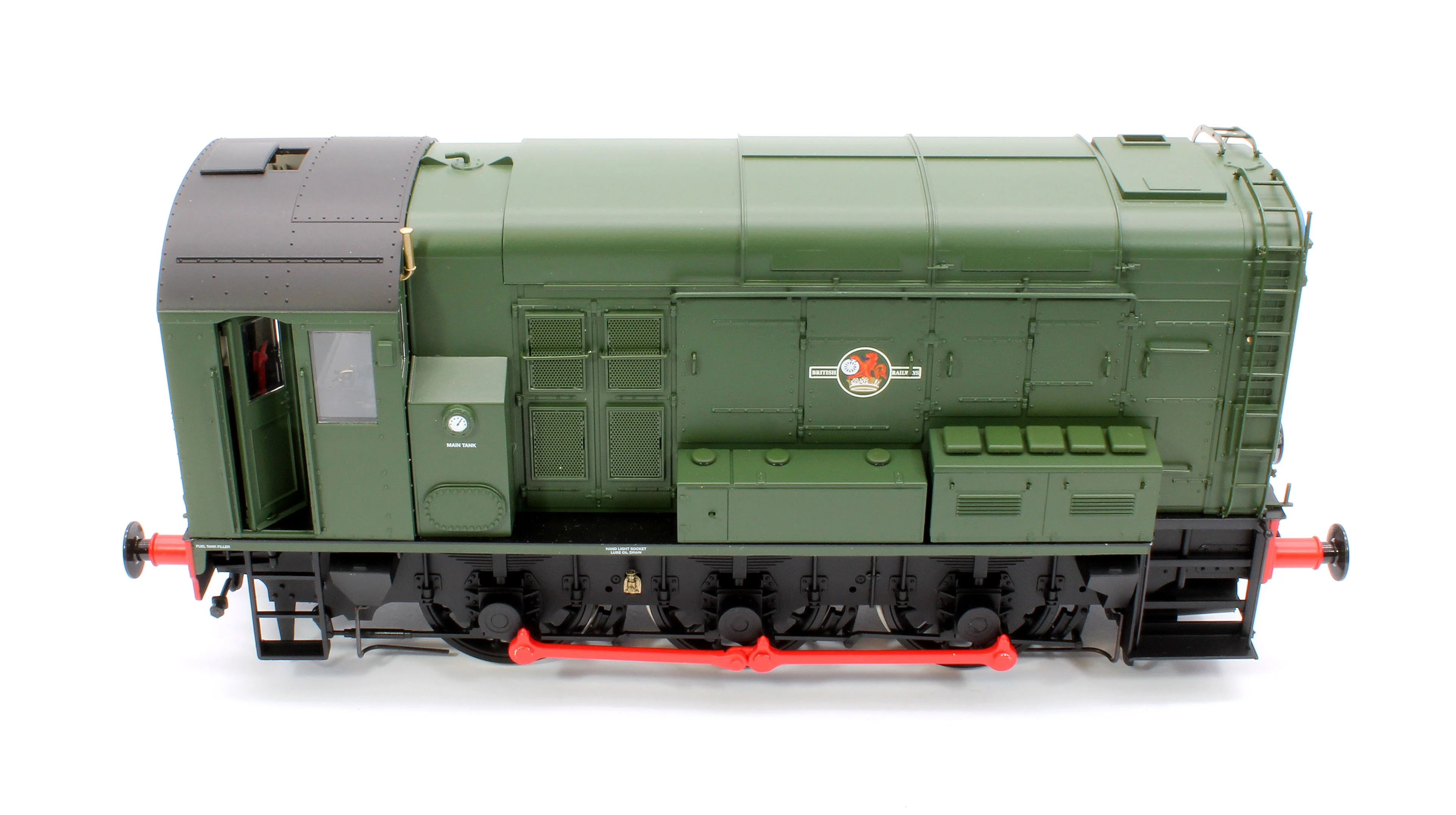 Class 08 BR Green Late Crest No Warning Panels Unnumbered Diesel Shunter Locomotive - Image 10