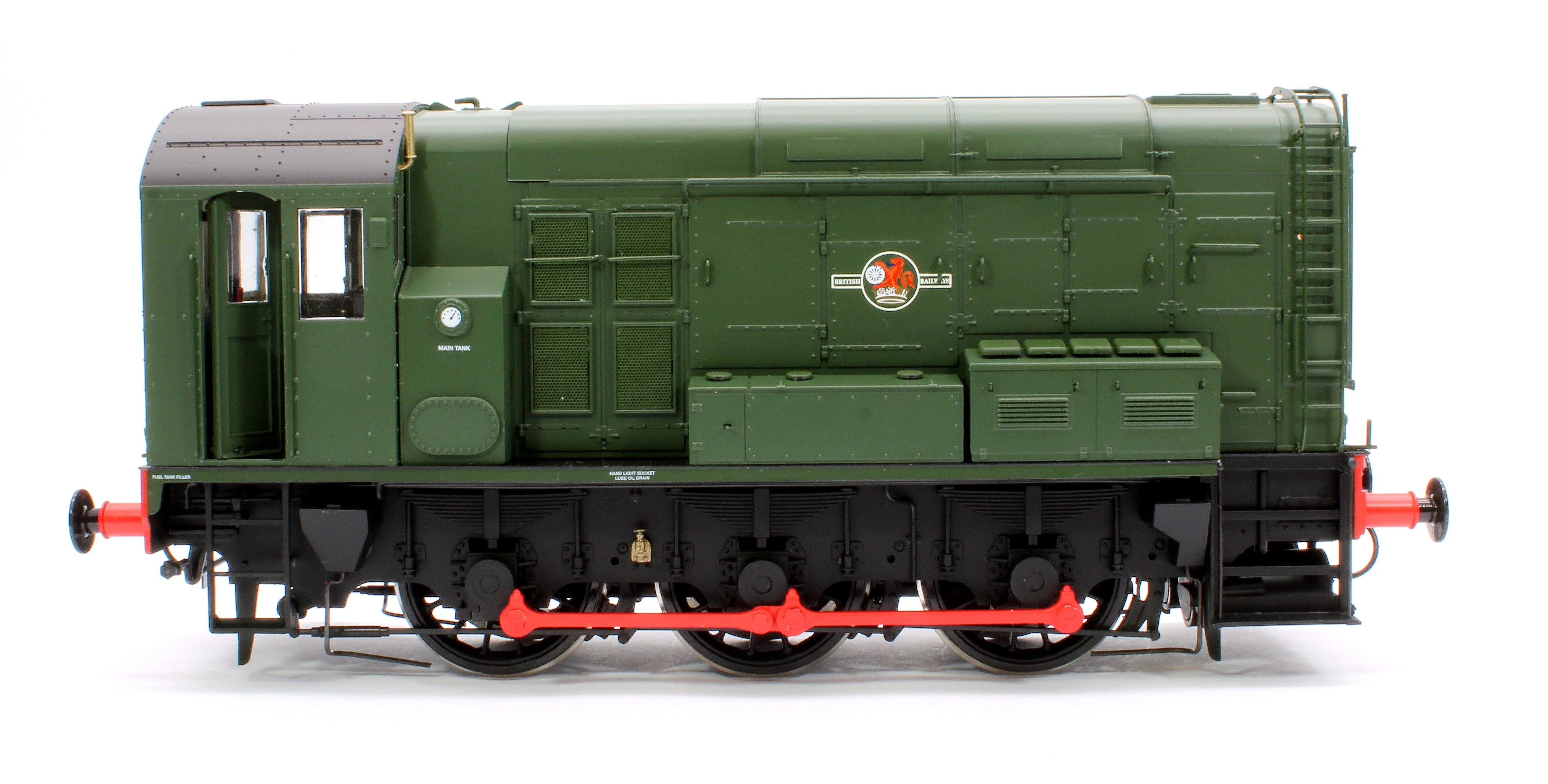 Class 08 BR Green Late Crest No Warning Panels Unnumbered Diesel Shunter Locomotive - Image 6