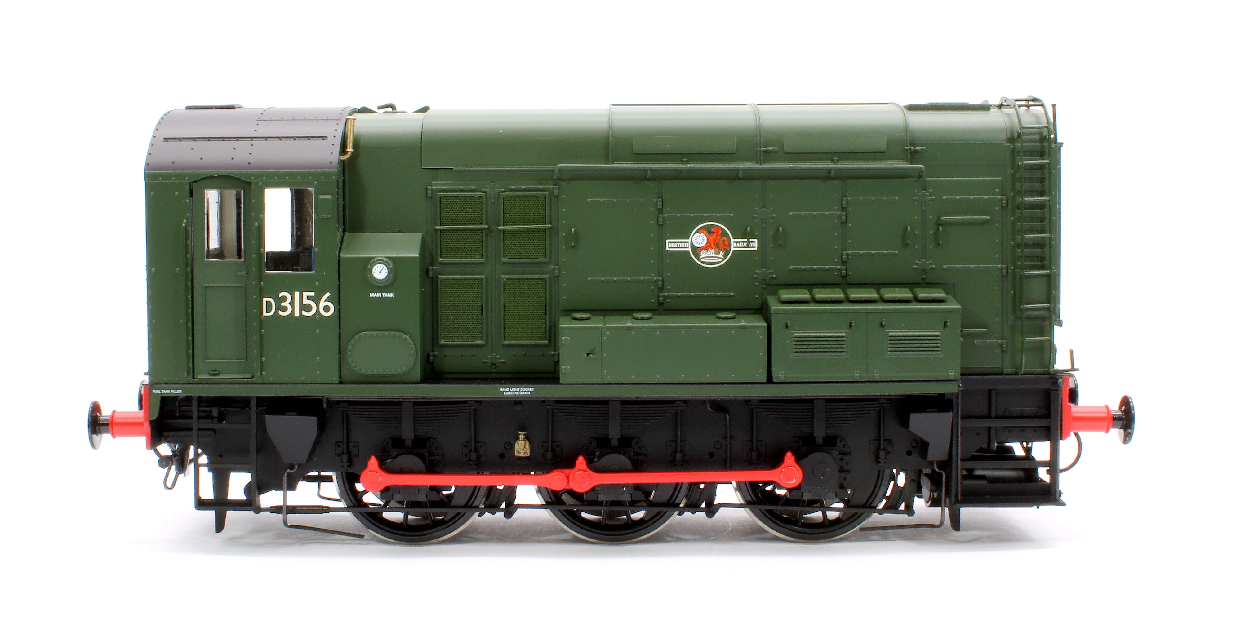 7D-008-018 Class 08 D3156 BR Green Late Crest No Warning Panels Diesel Shunter Locomotive - Image 6