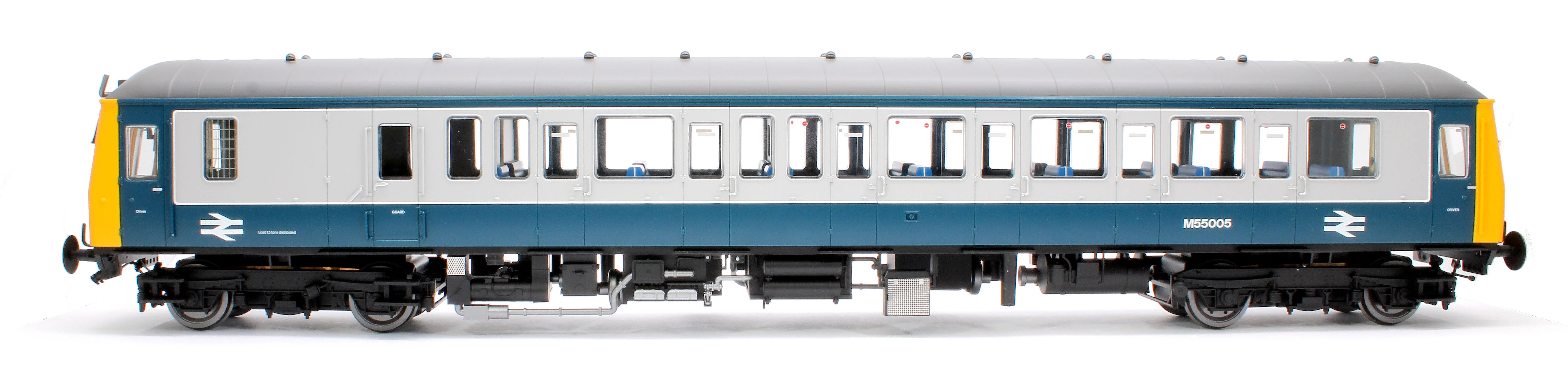 Class 122 M55005 Blue/Grey Single Car DMU - Image 2