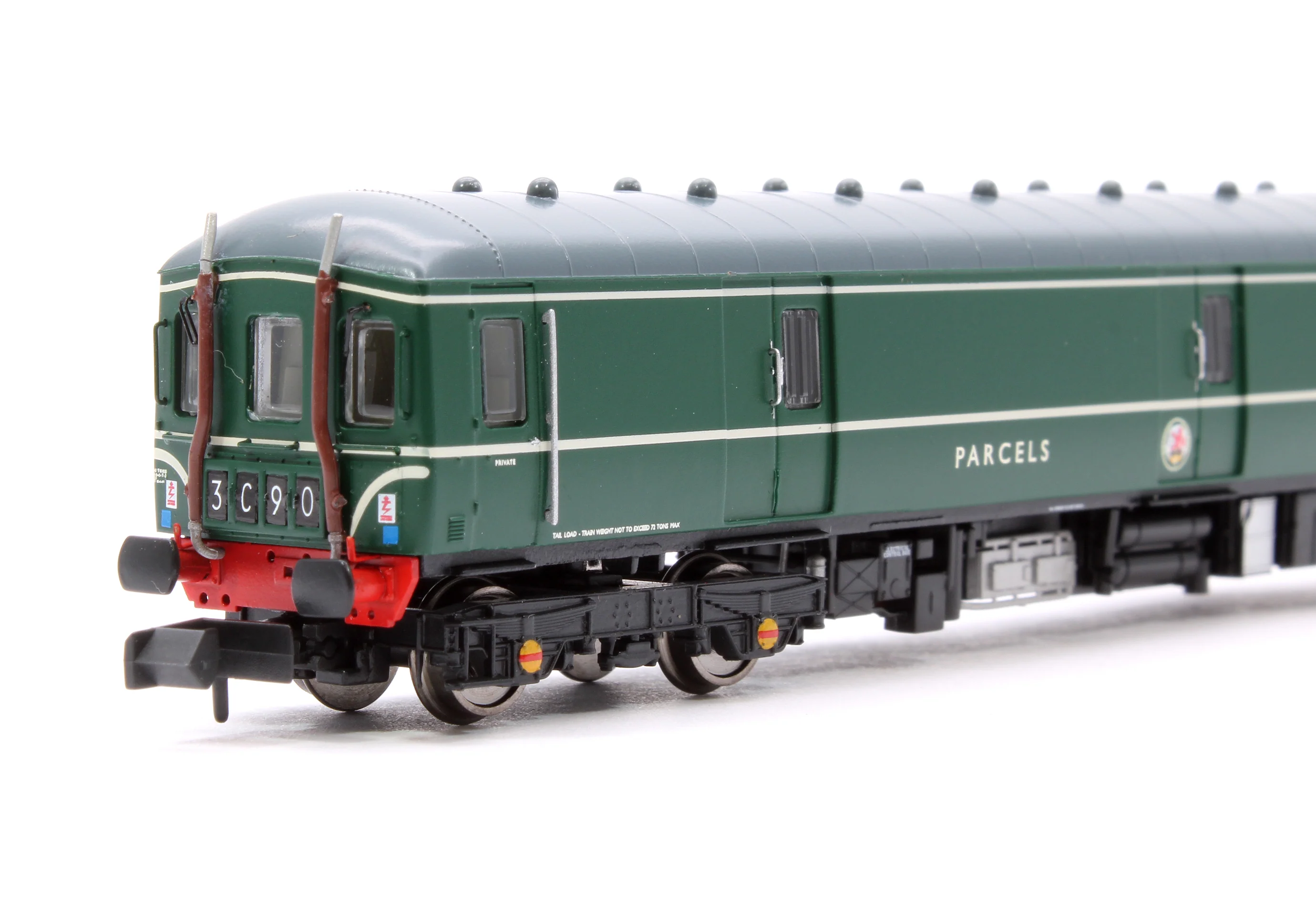 Class 128 M55987 BR Green with Speed Whiskers (No Yellow End) Diesel Locomotive - Image 4