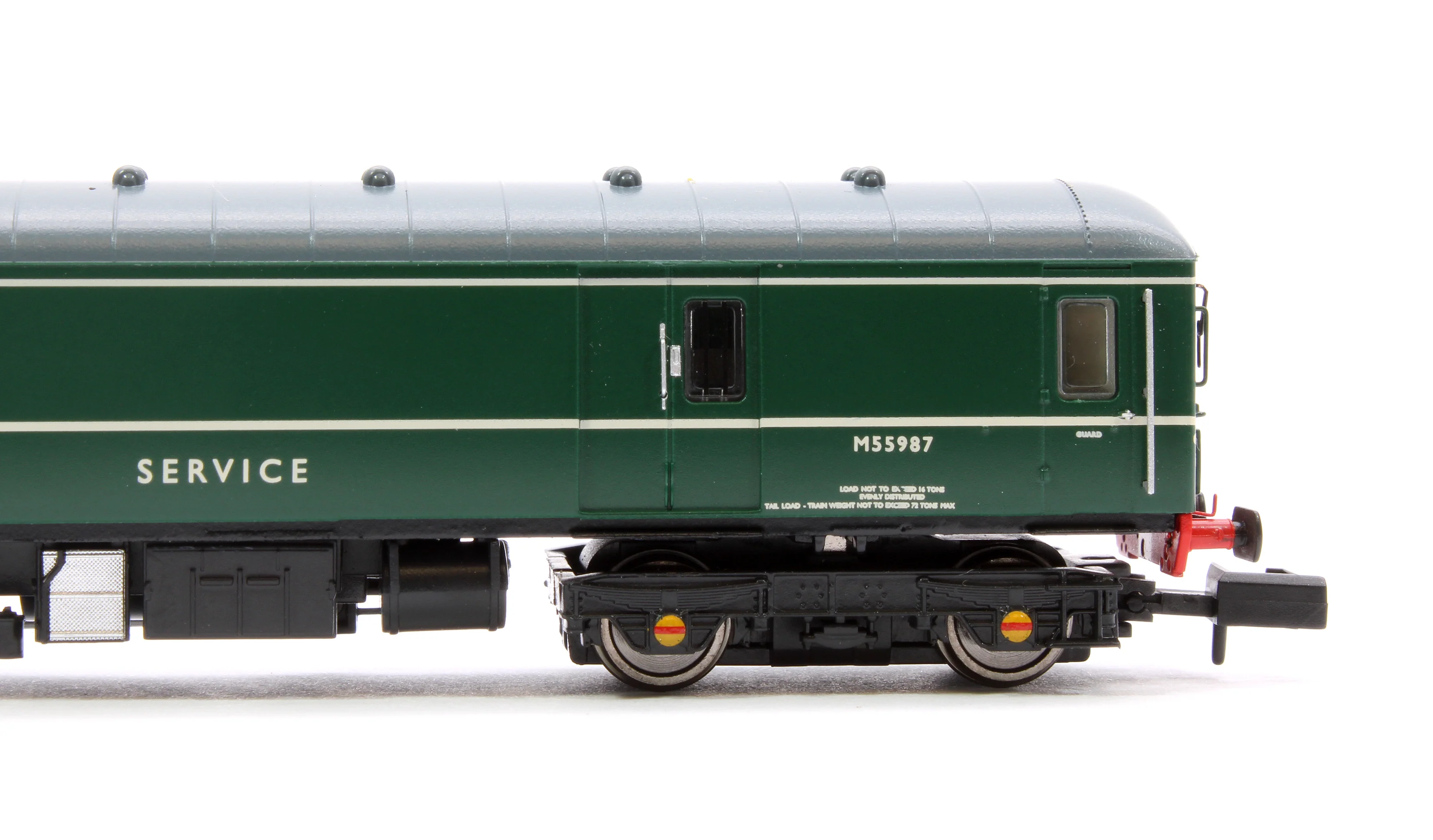 Class 128 M55987 BR Green with Speed Whiskers (No Yellow End) Diesel Locomotive - Image 5