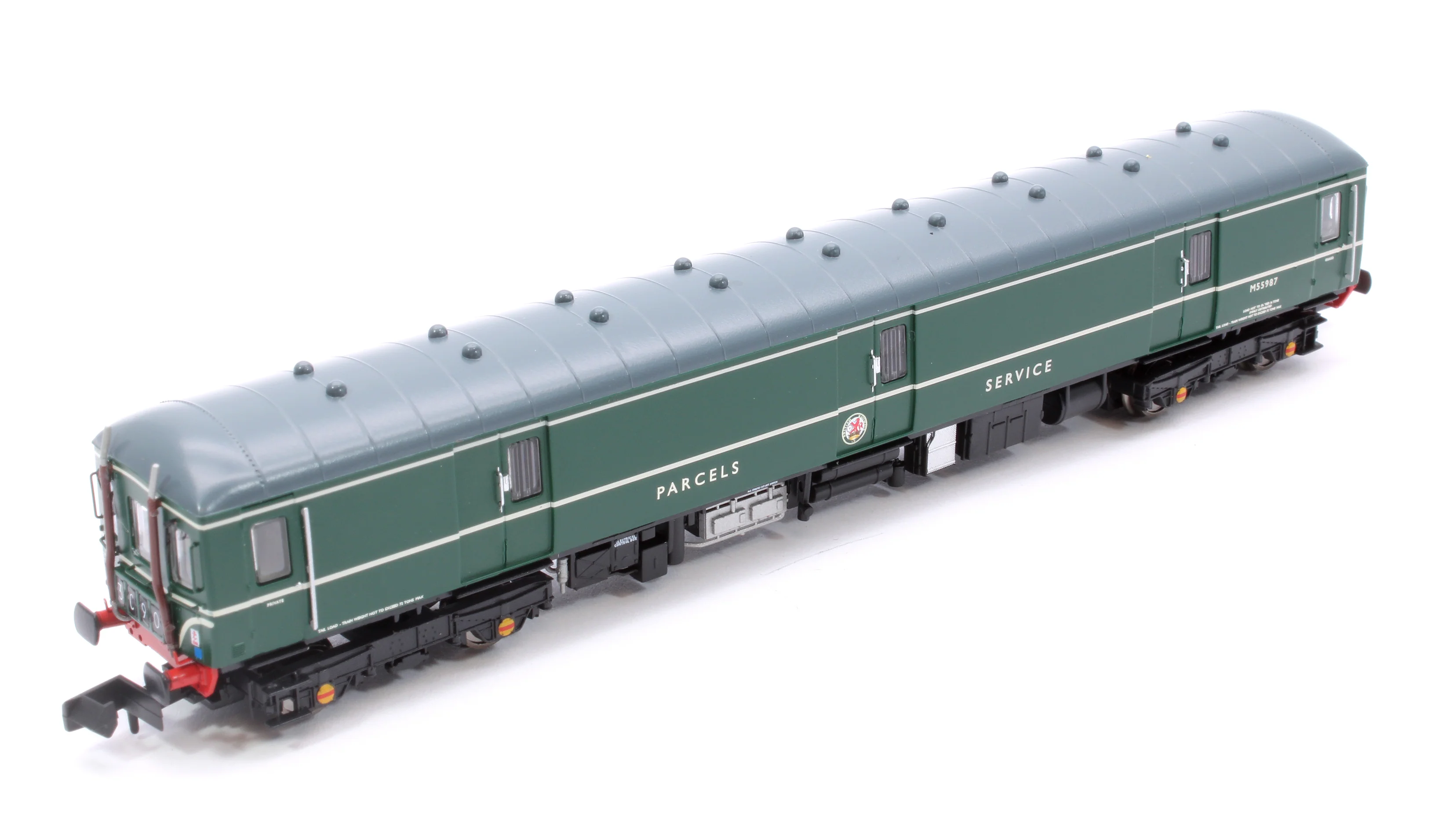 Class 128 M55987 BR Green with Speed Whiskers (No Yellow End) Diesel Locomotive - Image 6