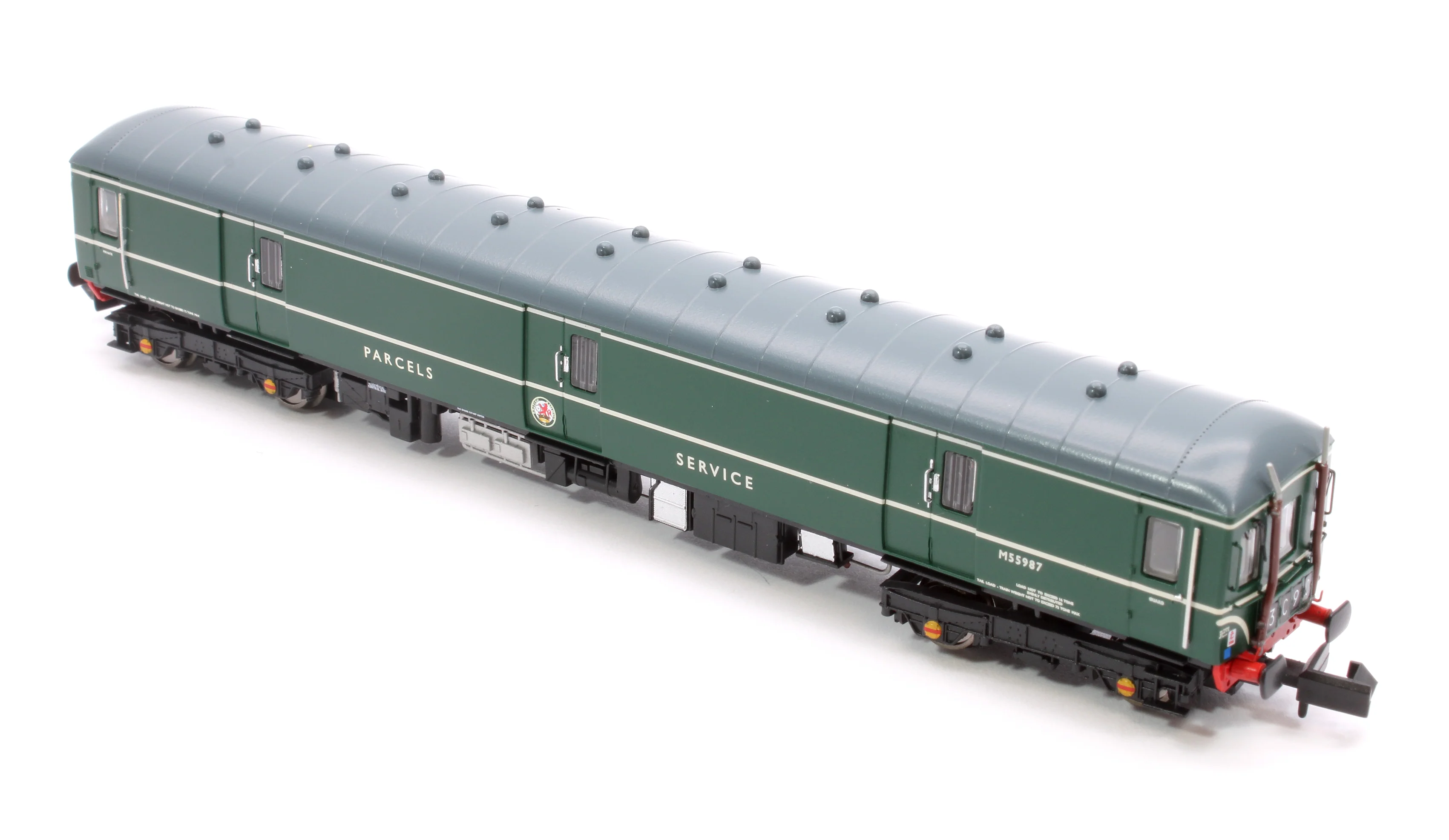 Class 128 M55987 BR Green with Speed Whiskers (No Yellow End) Diesel Locomotive - Image 7