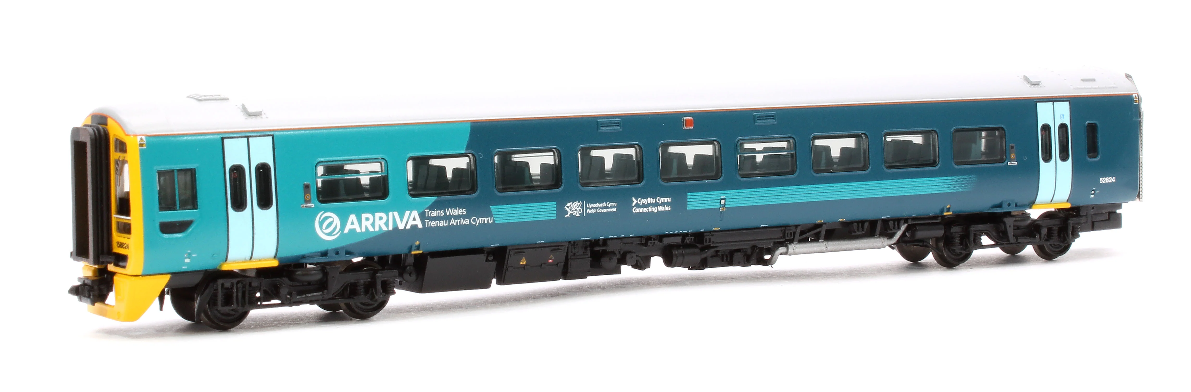 371-854 Class 158 2-Car DMU 158824 Arriva Trains Wales (Revised) - Image 2