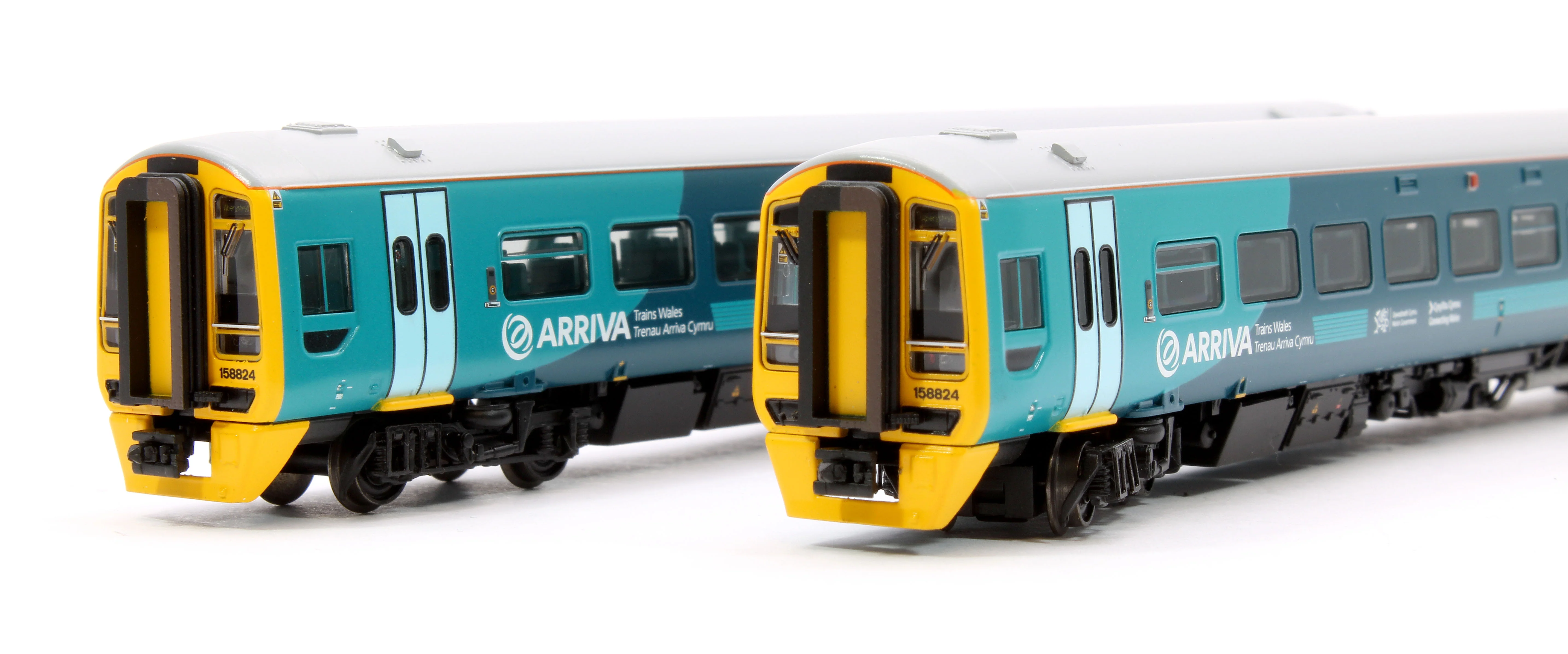371-854 Class 158 2-Car DMU 158824 Arriva Trains Wales (Revised) - Image 8