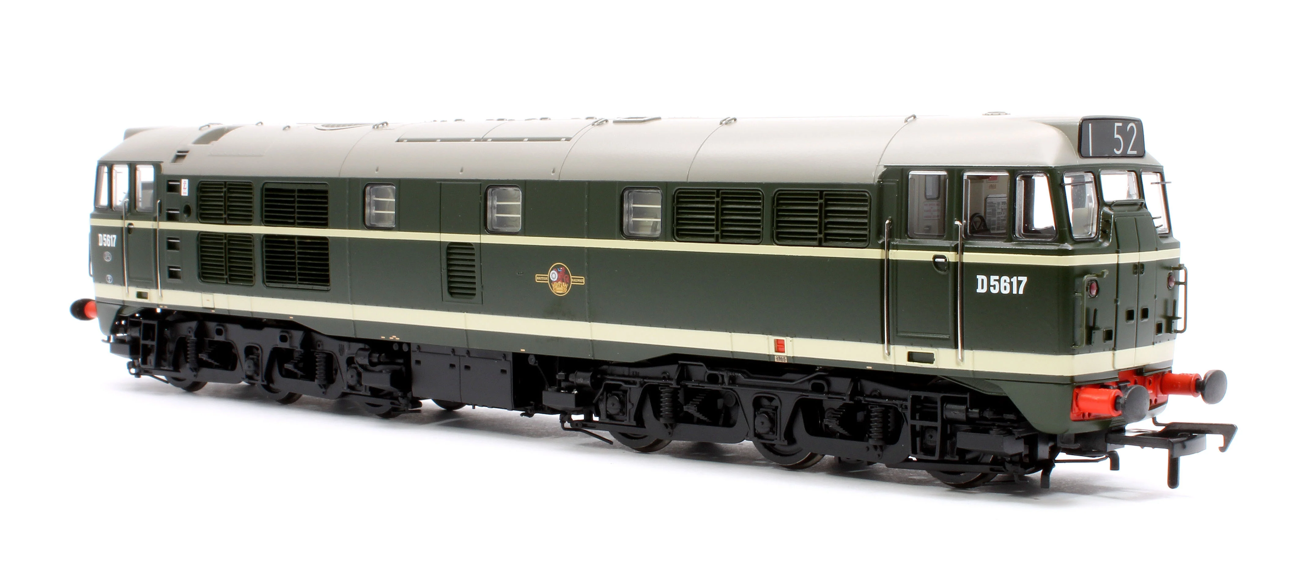 Class 30 D5617 BR Green (Late Crest) Diesel Locomotive - DCC Sound - Image 2