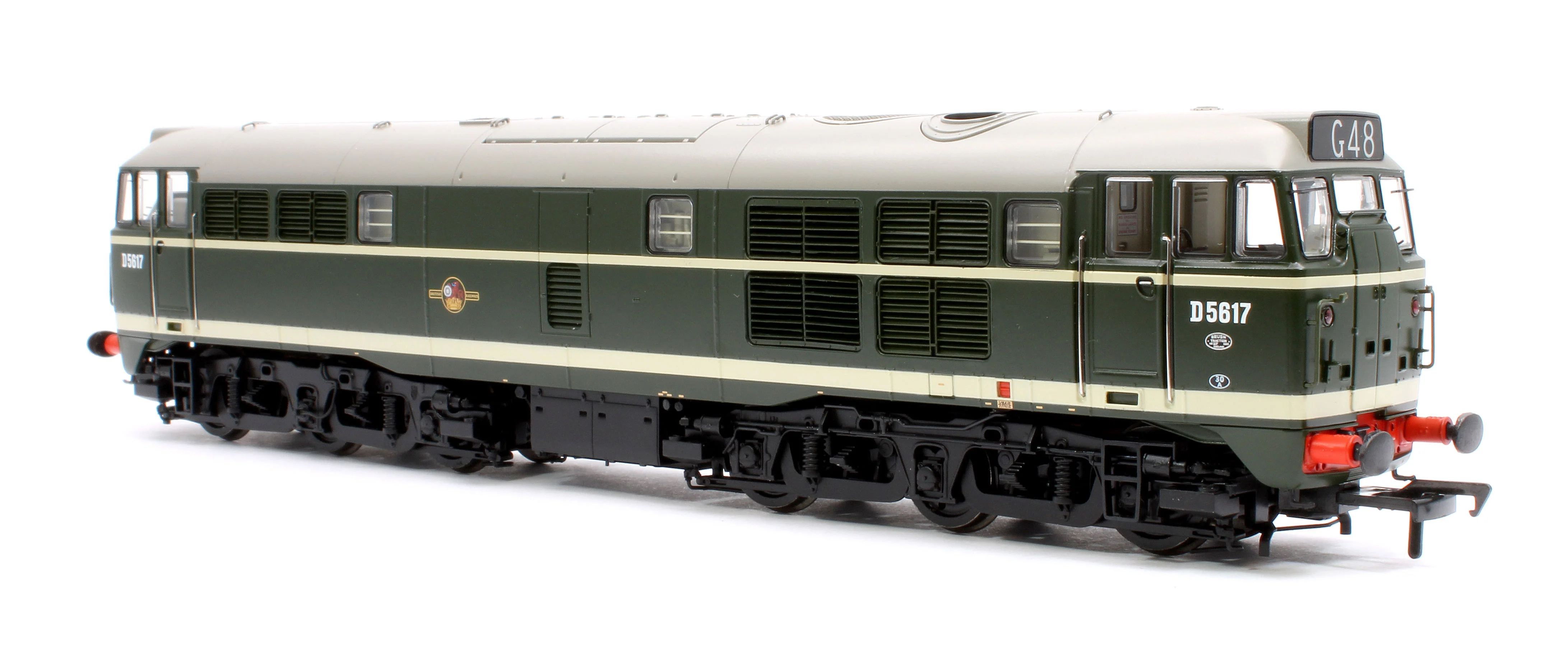 Class 30 D5617 BR Green (Late Crest) Diesel Locomotive - DCC Sound - Image 4