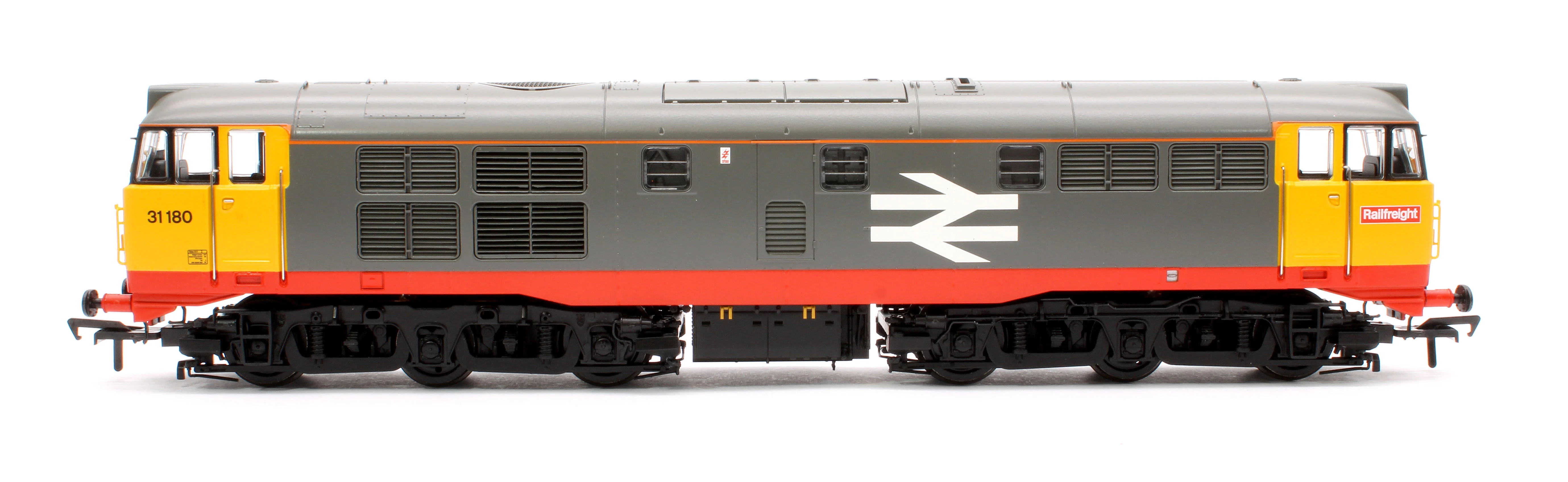 Class 31/1 Refurbished 31180 BR Railfreight (Red Stripe) Diesel Locomotive - DCC Sound Deluxe - Image 6