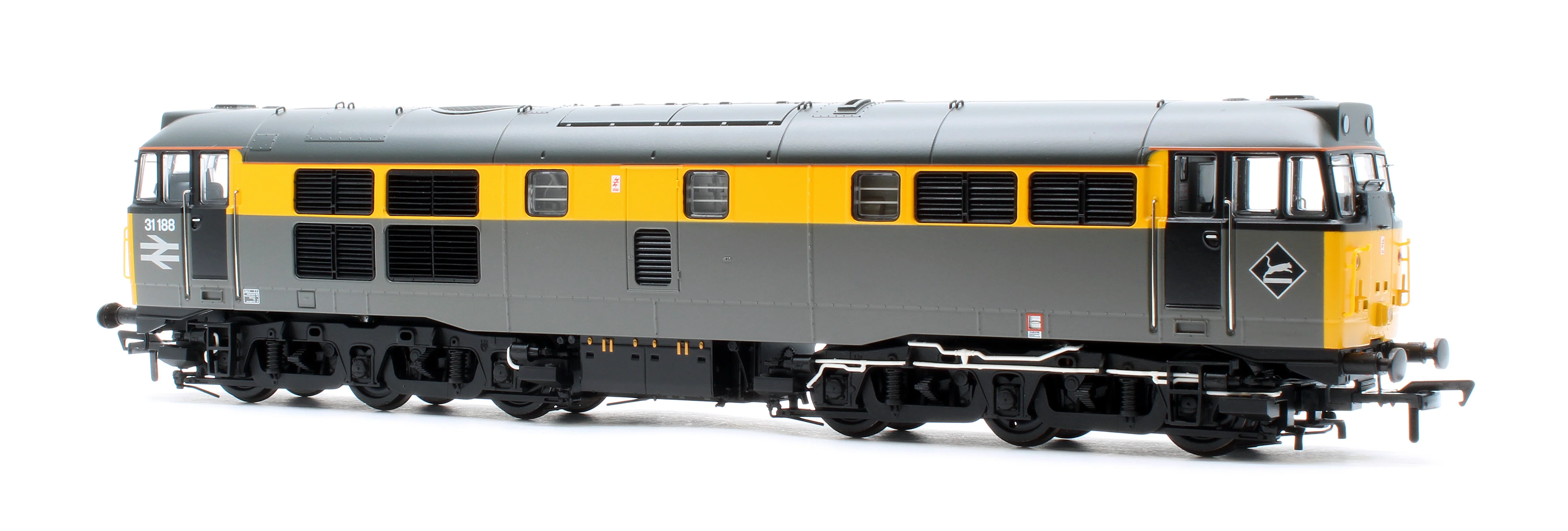 Class 31/1 Refurbished 31188 BR Engineers Grey & Yellow Diesel Locomotive - Image 4