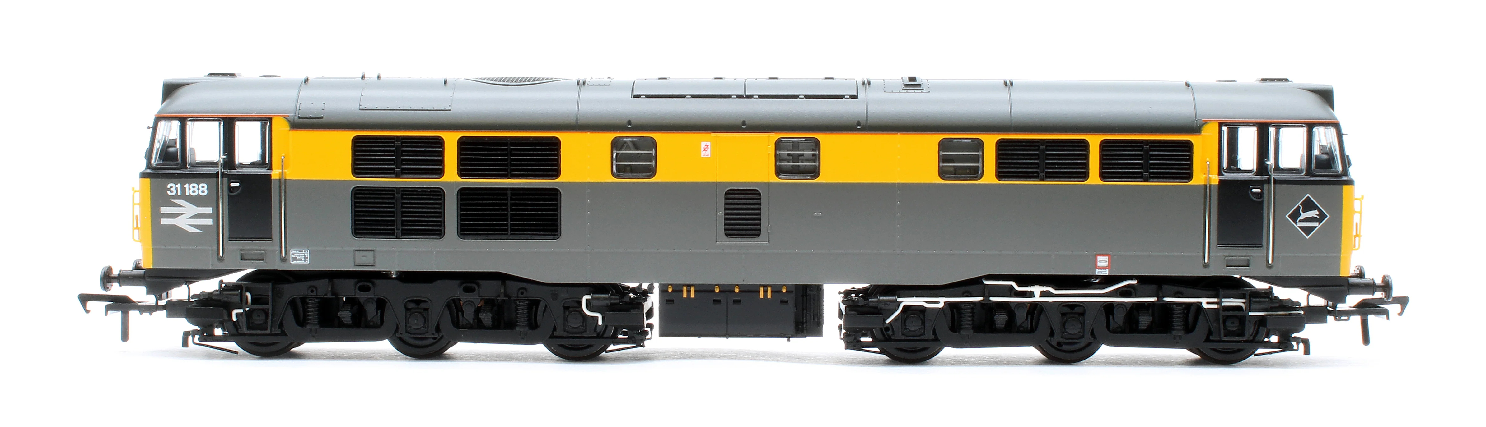 Class 31/1 Refurbished 31188 BR Engineers Grey & Yellow Diesel Locomotive - DCC Sound - Image 5
