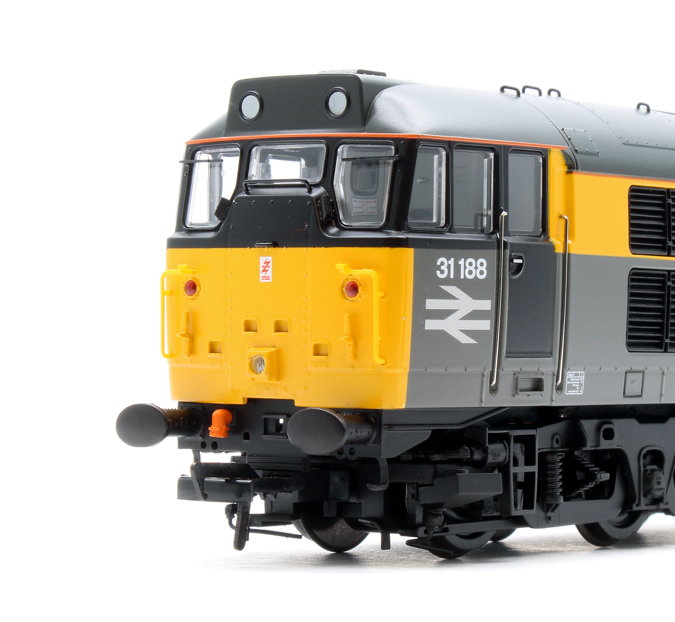 Class 31/1 Refurbished 31188 BR Engineers Grey & Yellow Diesel Locomotive - DCC Sound - Image 7