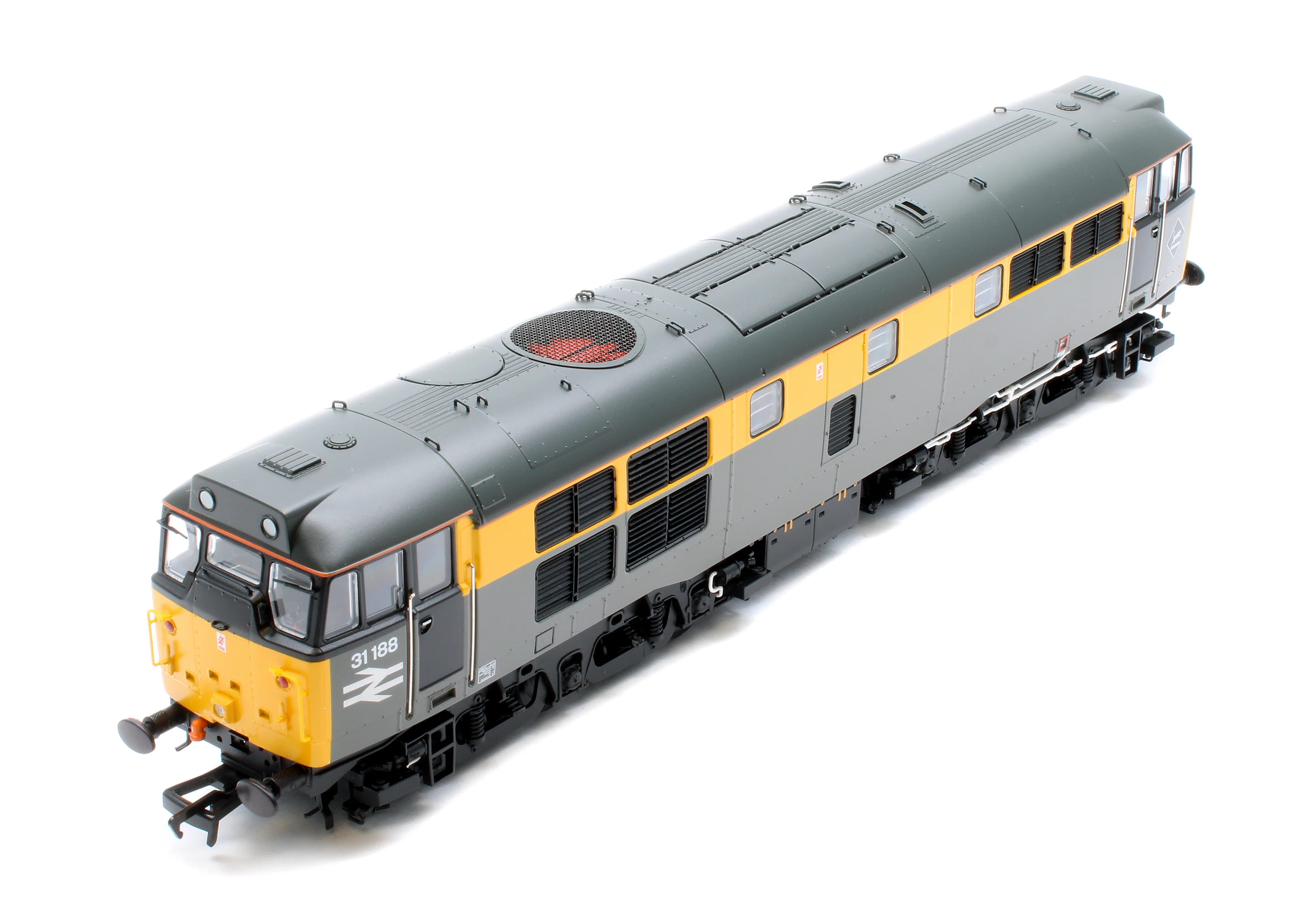 Class 31/1 Refurbished 31188 BR Engineers Grey & Yellow Diesel Locomotive - DCC Sound - Image 8