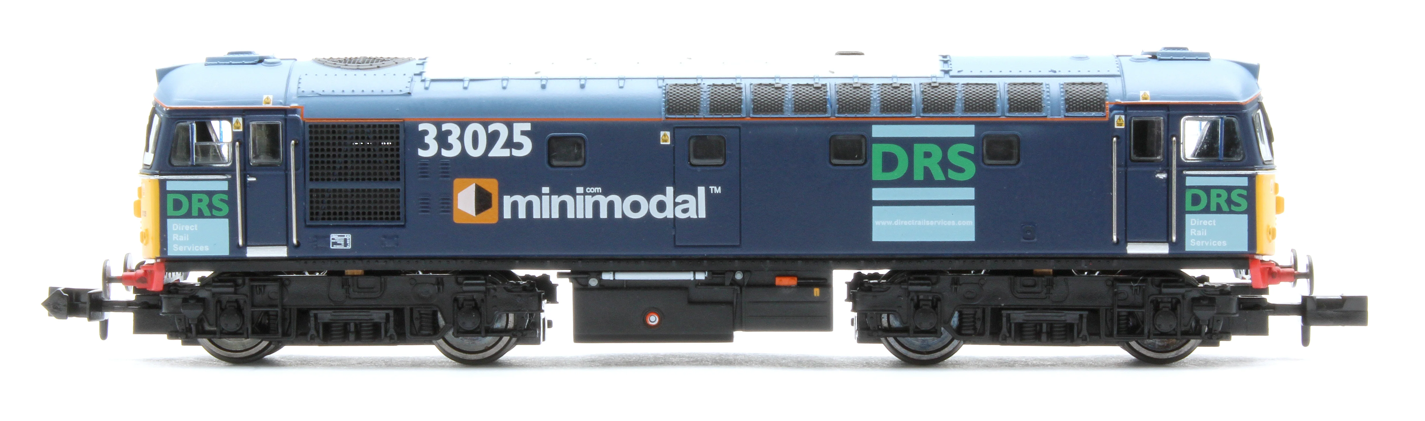 2D-001-012D Class 33/0 33025 DRS Diesel Locomotive - DCC Fitted - Image 6