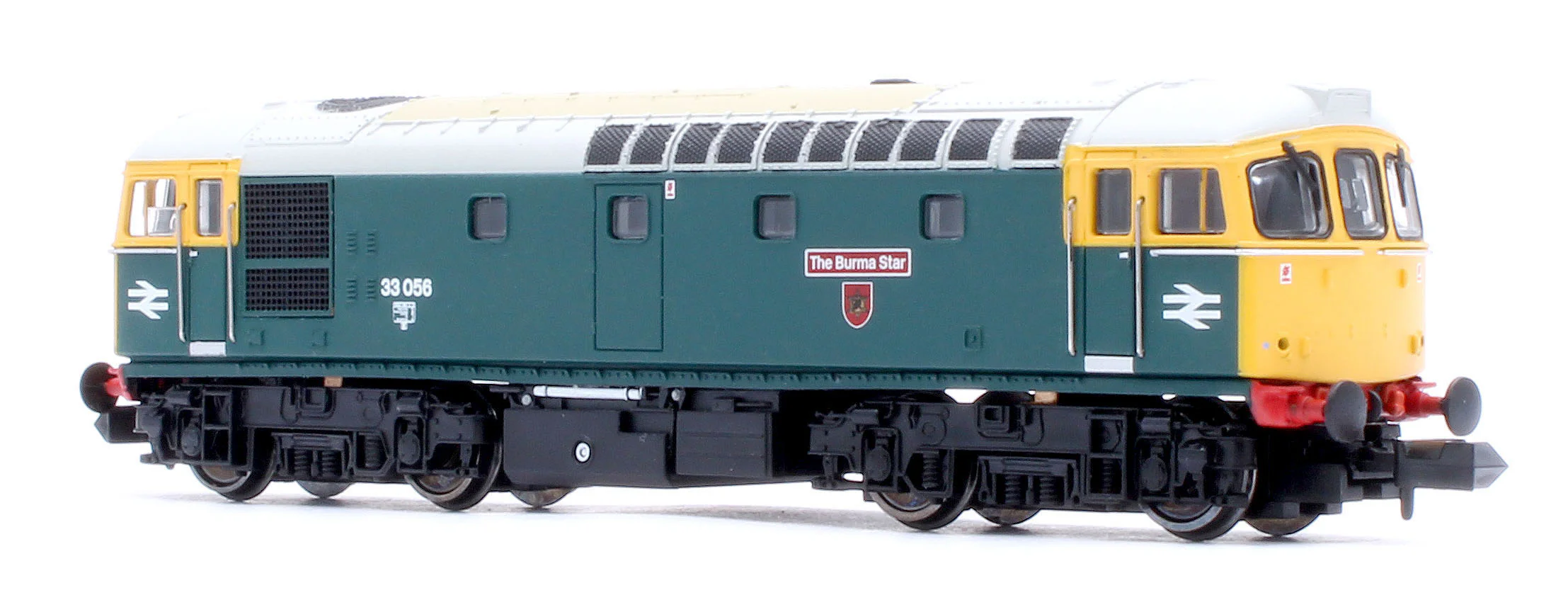 2D-001-011 Class 33/0 33056 BR Blue Full Yellow Ends The Burma Star Diesel Locomotive - Image 3
