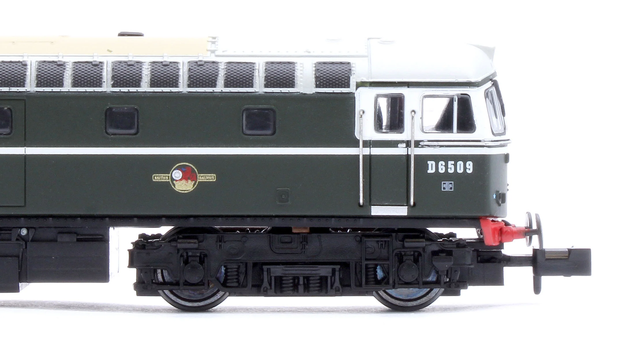 2D-001-009 Class 33/0 D6509 BR Green No Yellow Warning Panel Diesel Locomotive - Image 7