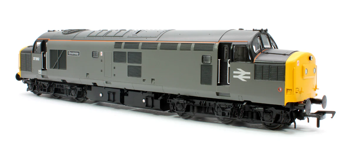Class 37/0 Centre Headcode 37262 'Dounreay' BR Engineers Grey Diesel Locomotive - DCC Sound - Image 3