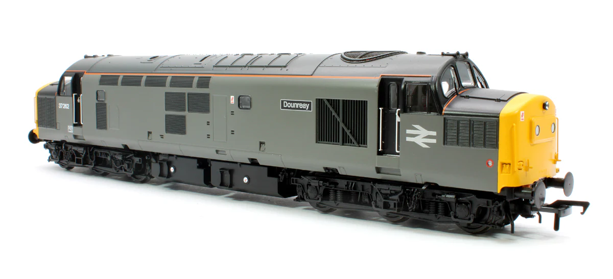 Class 37/0 Centre Headcode 37262 'Dounreay' BR Engineers Grey Diesel Locomotive - DCC Sound - Image 6
