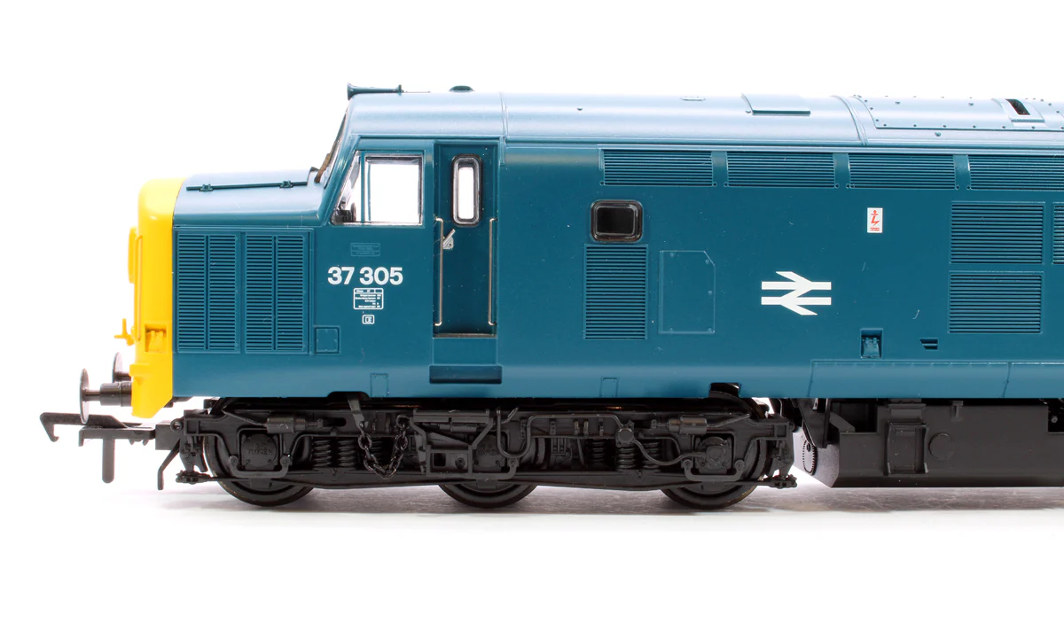 35-303 Class 37/0 Centre Headcode 37305 BR Blue Diesel Locomotive - Image 6
