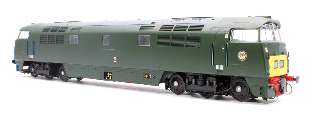 4D-003-019 Class 52 Western Crusader BR Green Small Yellow Panels D1004 Diesel Locomotive - Image 4