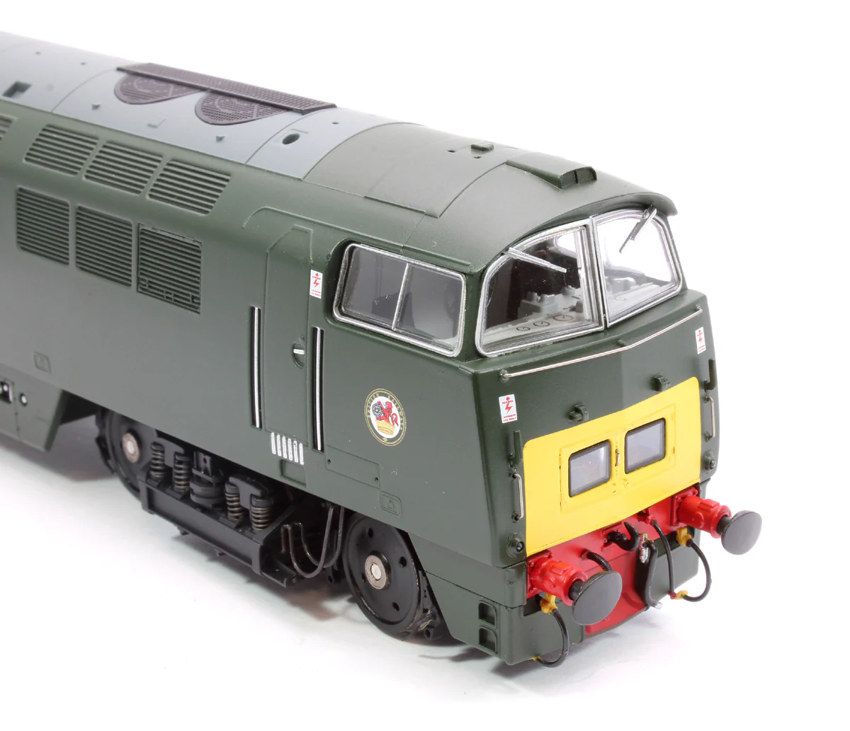 4D-003-019 Class 52 Western Crusader BR Green Small Yellow Panels D1004 Diesel Locomotive - Image 9