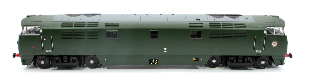 Class 52 Western Crusader BR Green Small Yellow Panels D1004 Diesel Locomotive - DCC Sound - Image 11