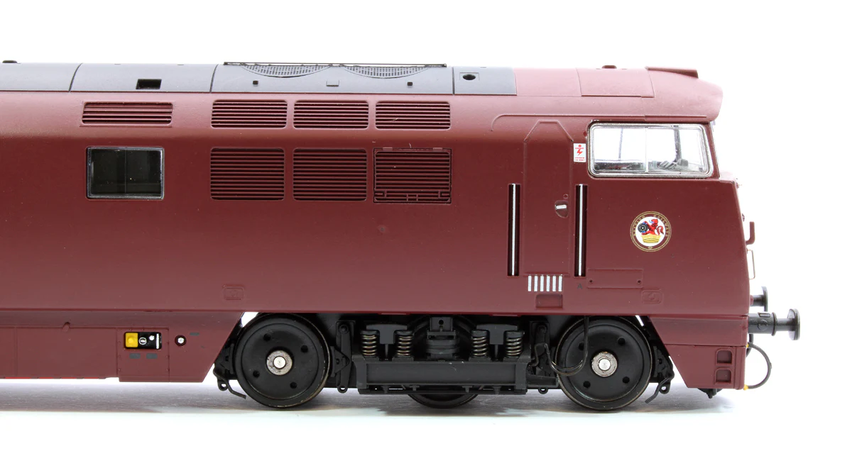 4D-003-021D Class 52 Western Invader BR Maroon Small Yellow Panels D1009 Diesel Locomotive - DCC Fitted - Image 5