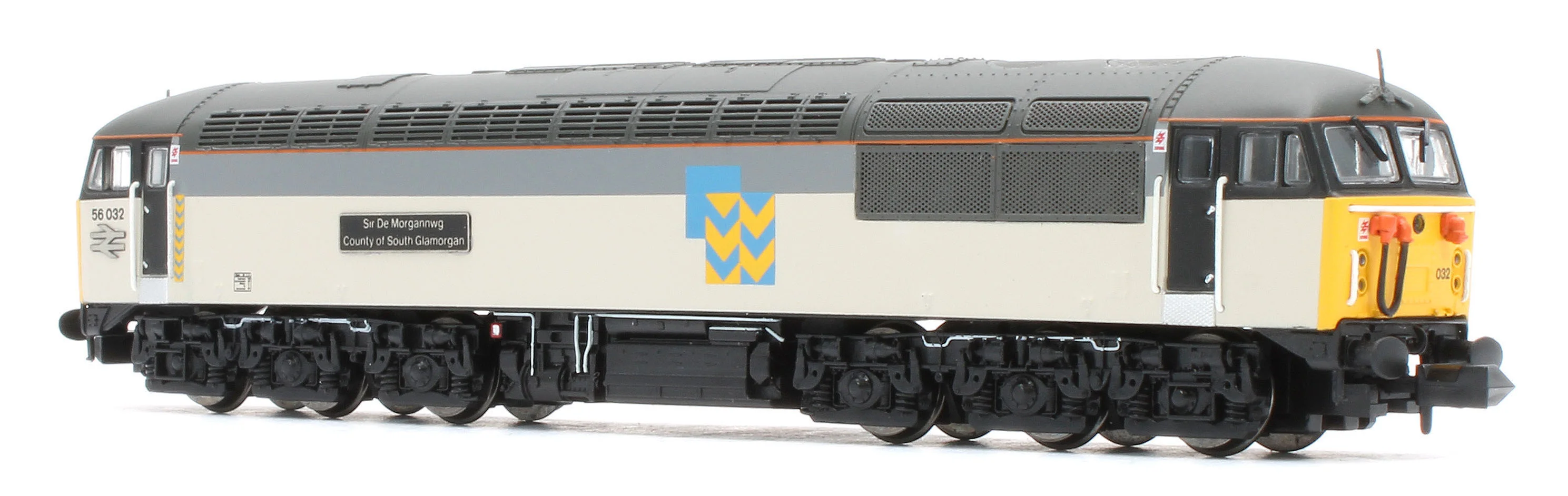 GM2210701 Class 56 032 County of South Glamorgan Railfreight Metals Diesel Locomotive - Image 6