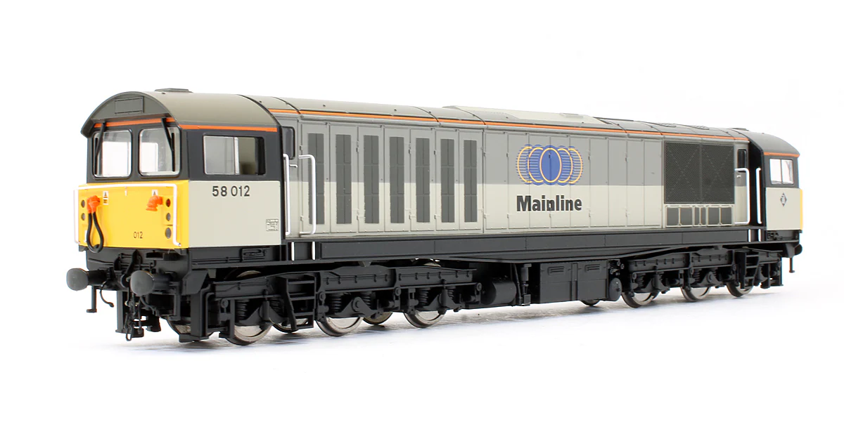 Class 58012 Mainline Triple Grey Diesel Locomotive - Image 2
