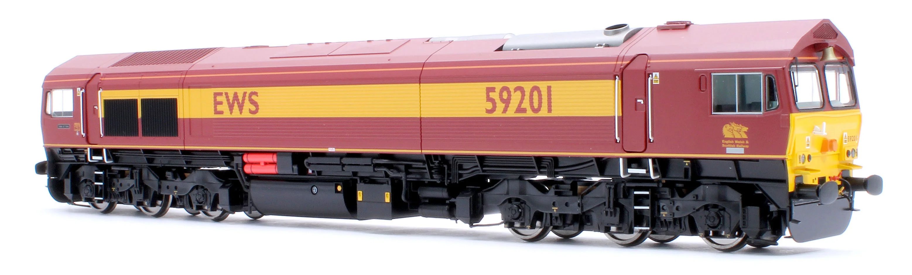4D-005-005 Class 59 59201 EWS Vale of York Diesel Locomotive - Image 5