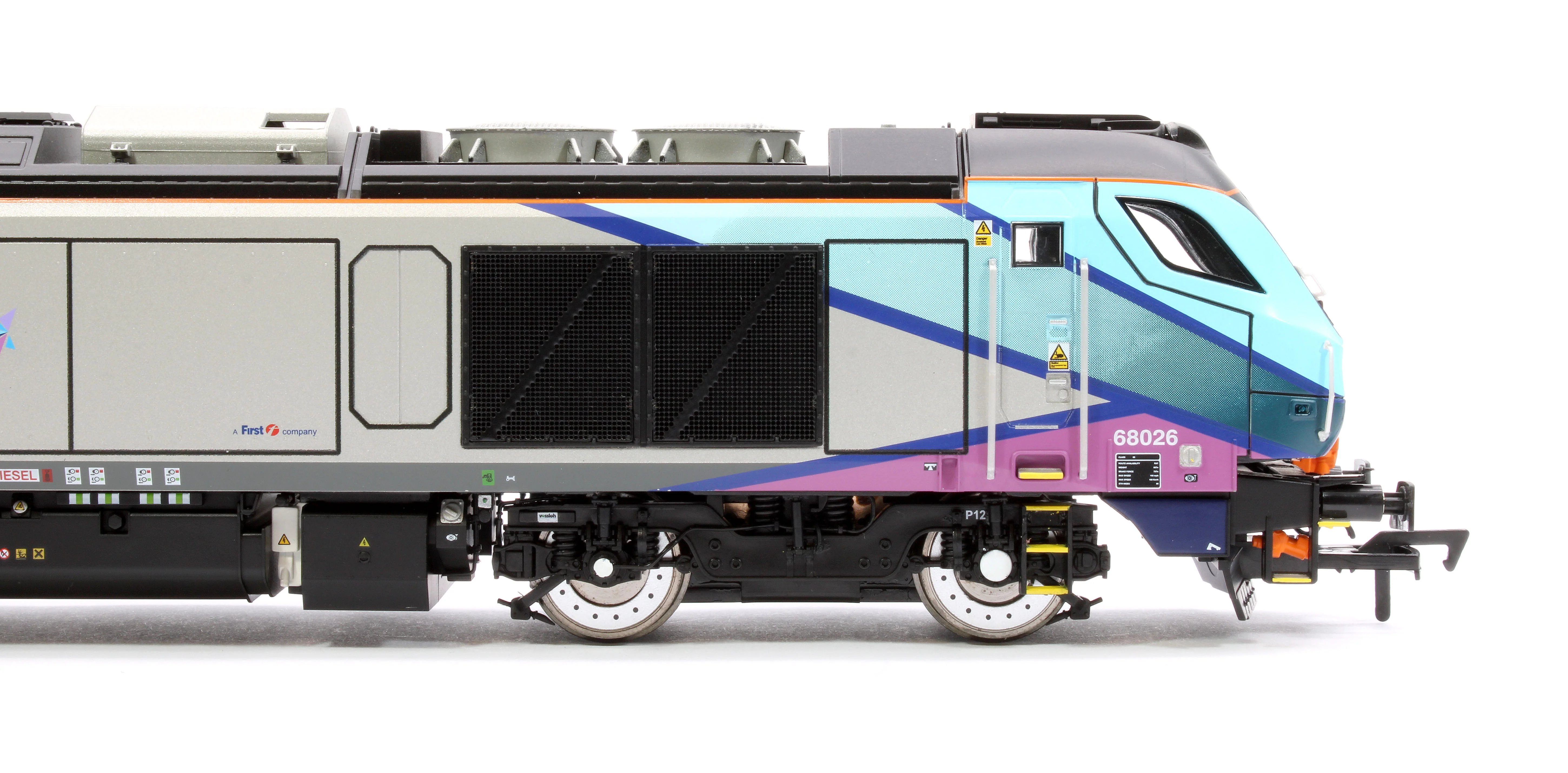 4D-022-024S Class 68 "Enterprise" 68026 Transpenine Express Diesel Locomotive - Sound Fitted - Image 8