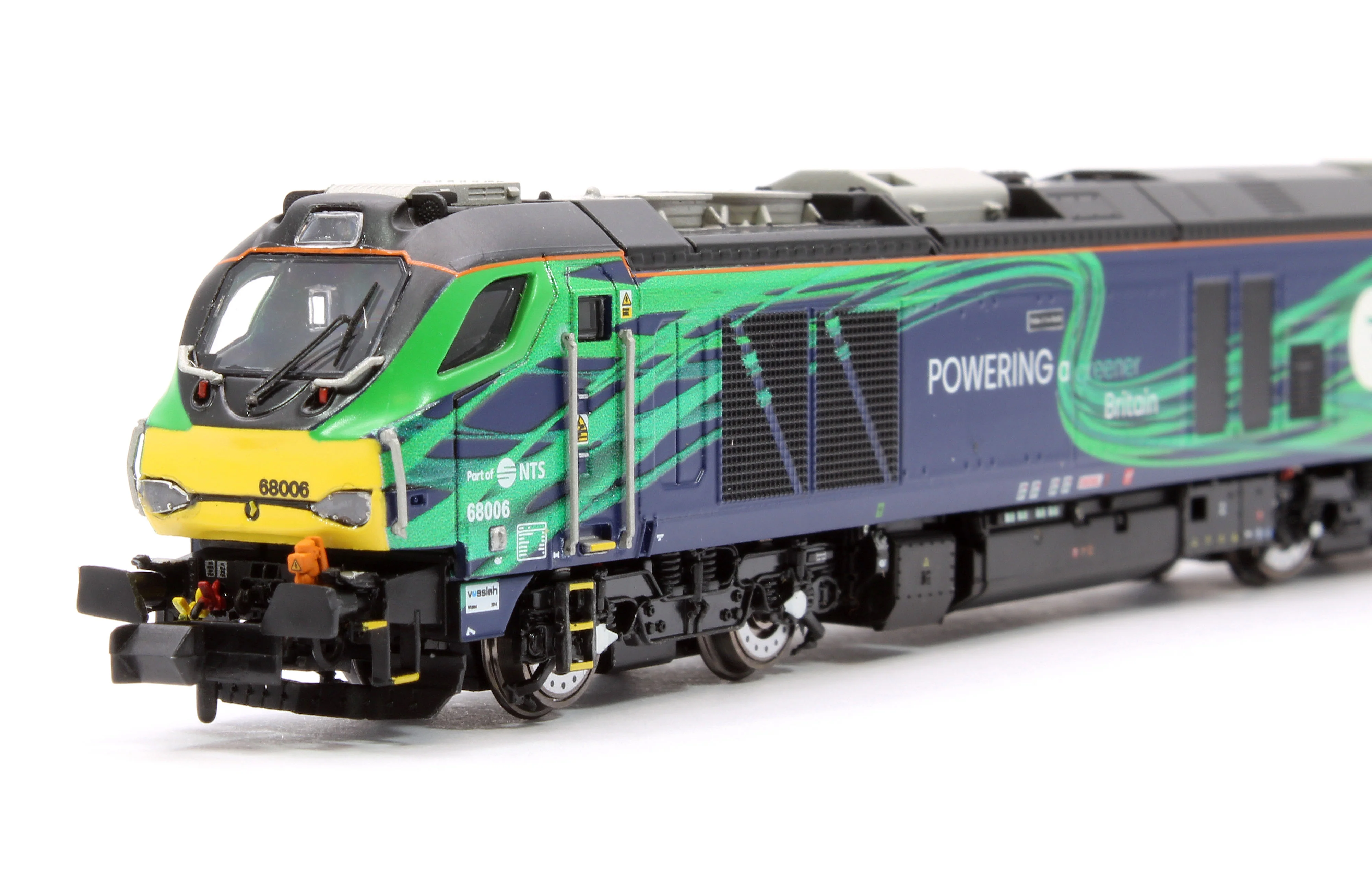 2D-022-016S Class 68 Pride of the North 68006 New DRS/NTS Green Diesel Locomotive - DCC Sound - Image 8