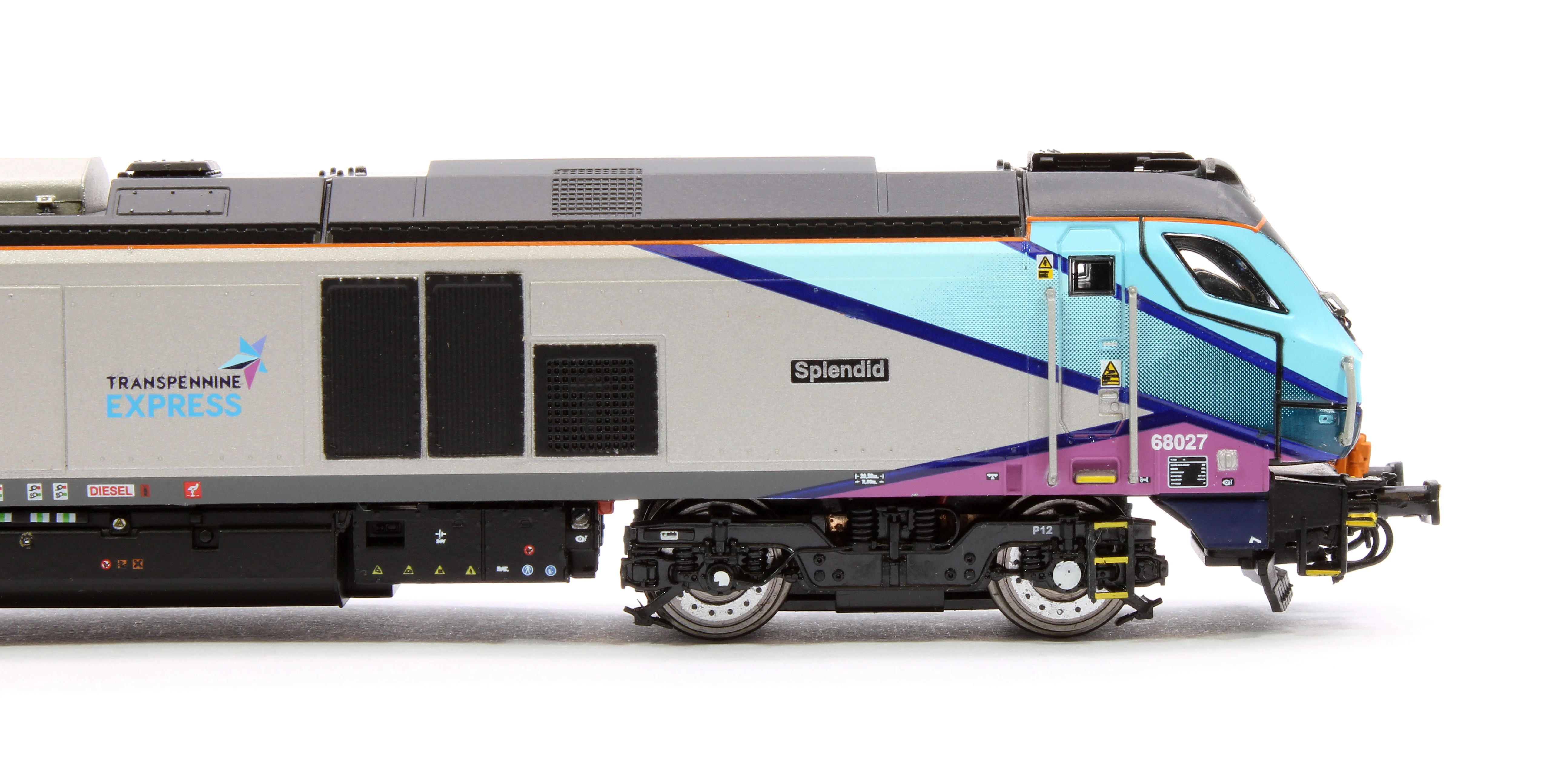 2D-022-014D Class 68 Splendid 68027 Transpennine Express Diesel Locomotive - DCC Fitted - Image 7