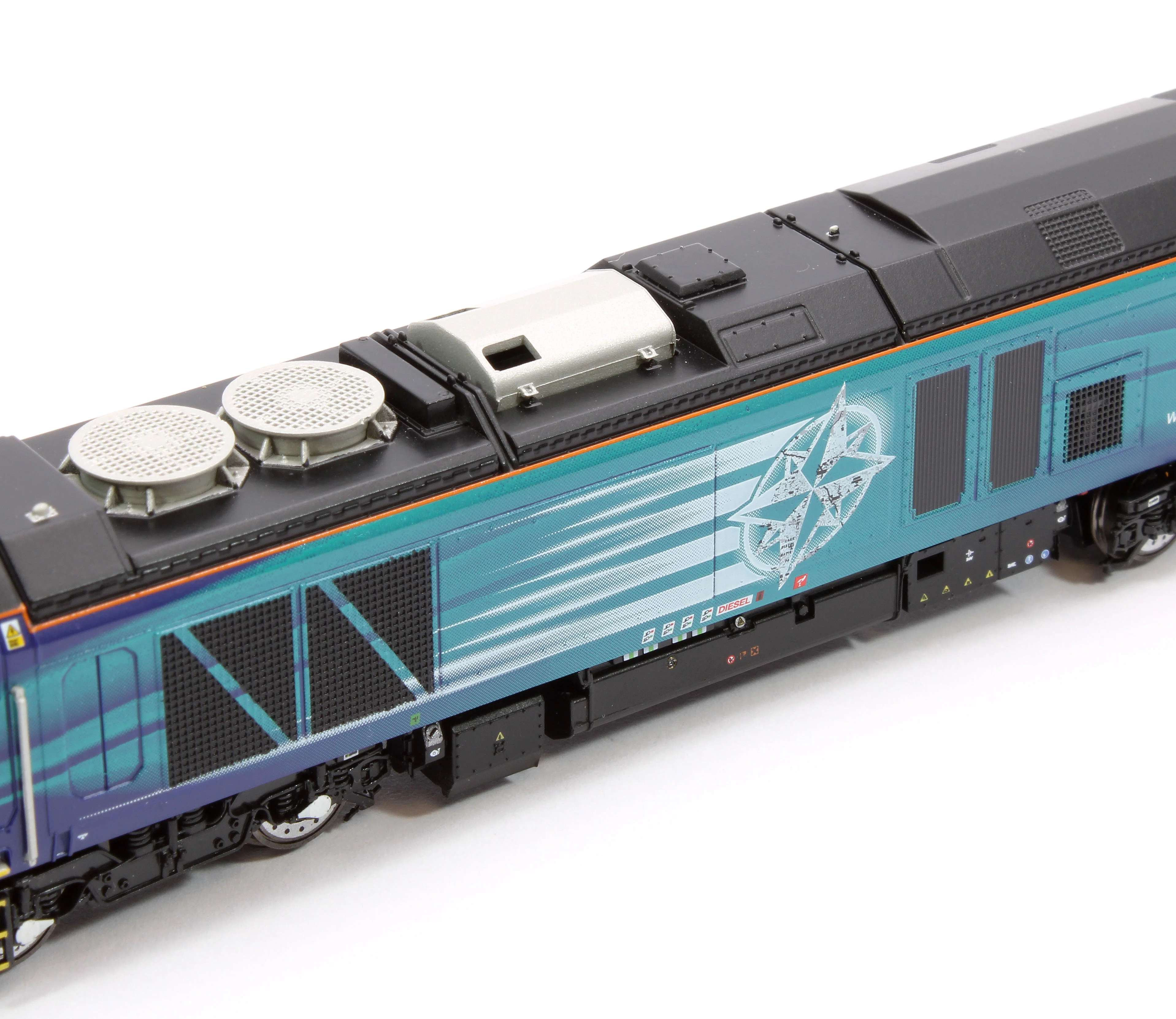 2D-022-013 Class 68 Vigilant 68018 DRS Compass Diesel Locomotive - Image 11