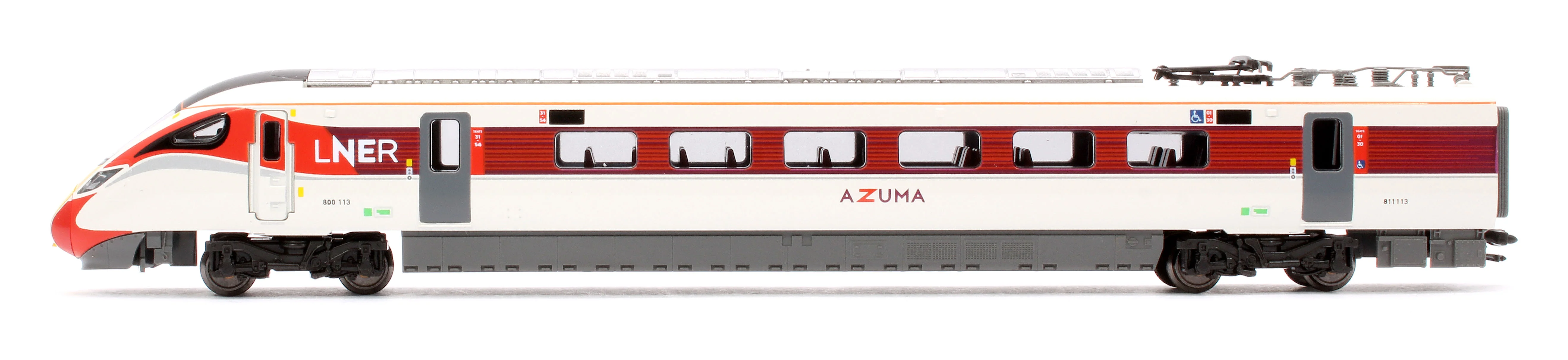 Class 800 113 LNER Azuma 9 Car Train Pack - Sound Fitted - Image 3