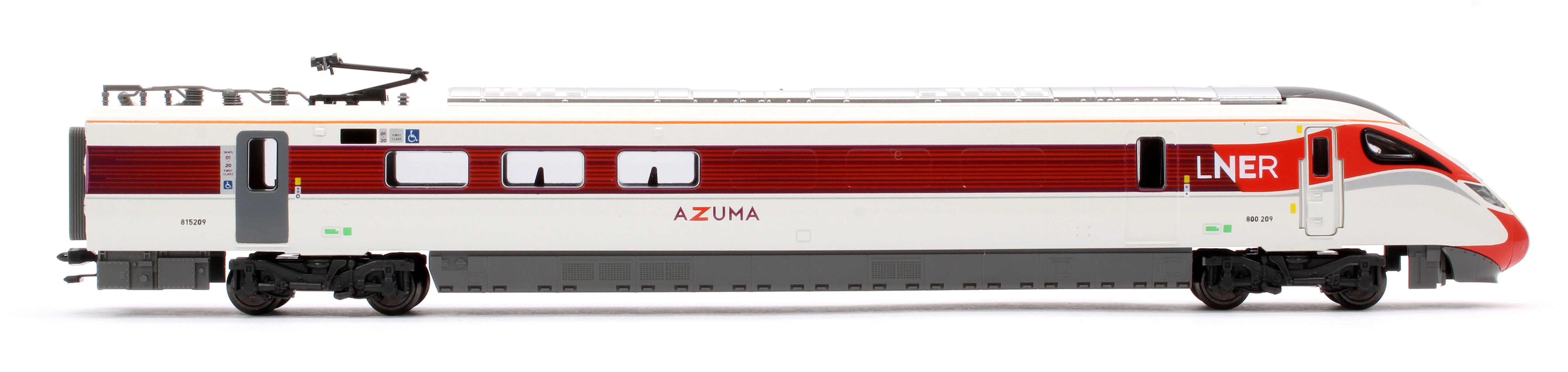 Class 800/2 LNER Azuma 800 209 5 Car EMU - DCC Fitted - Image 13