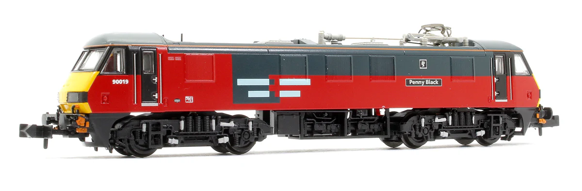 Class 90/0 90019 'Penny Black' Rail Express Systems Electric Locomotive - Image 3