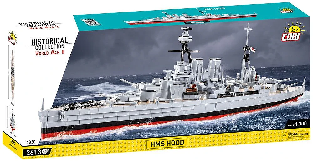 HMS Hood WWII (2613 pcs) Model Kit - Image 13