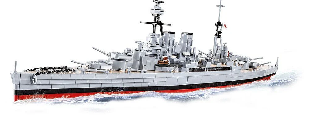 HMS Hood WWII (2613 pcs) Model Kit - Image 4