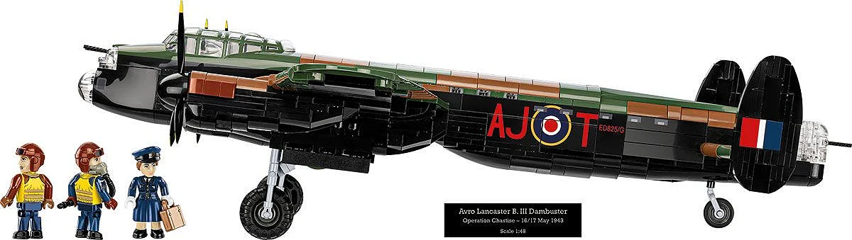 Avro Lancaster B III Dambusters Executive Edition WWII (1795 pcs) Model Kit - Image 3