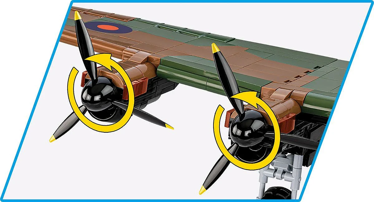 Avro Lancaster B III Dambusters Executive Edition WWII (1795 pcs) Model Kit - Image 8