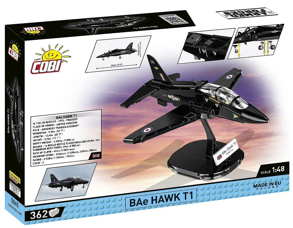 BAE Hawk T1 RAF (362 pcs) Model Kit - Image 11